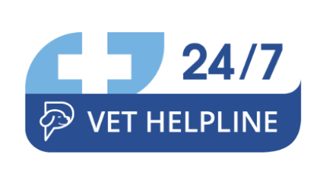 Twenty four seven PetPartners vet helpline logo